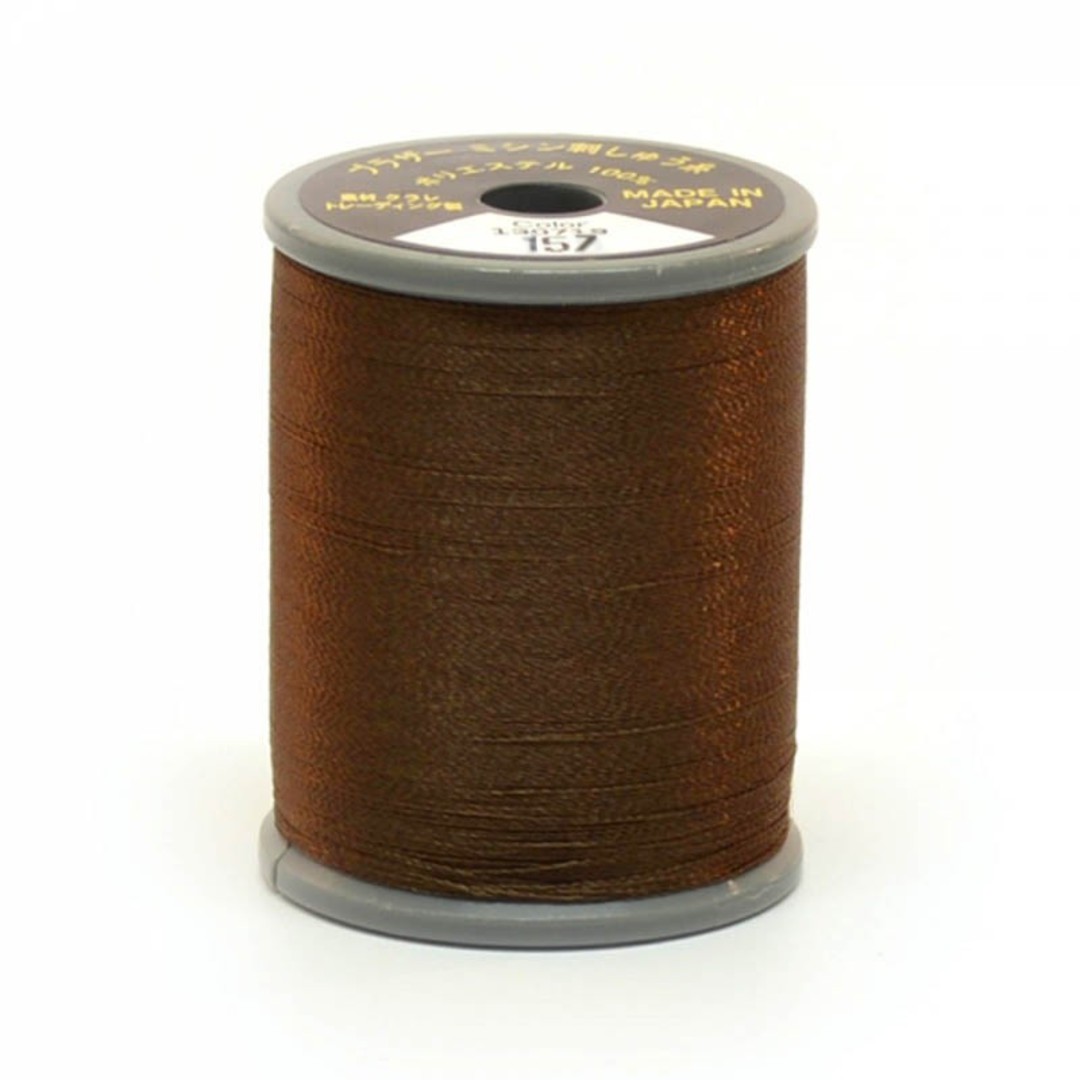 Brother Embroidery Threads - 300m - Highlight Milk Chocolate 157 image 0